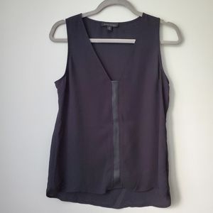 Banana Republic black sleeveless blouse xs
